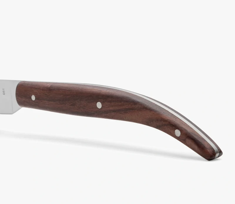 Juego 4 Pzas. Cuchillos Chuleteros The Origin Madera de Palisandro