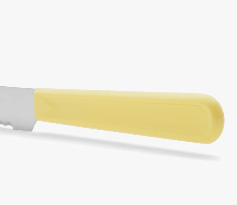 Cuchillo Mesa Amarillo Polipropileno 210 mm