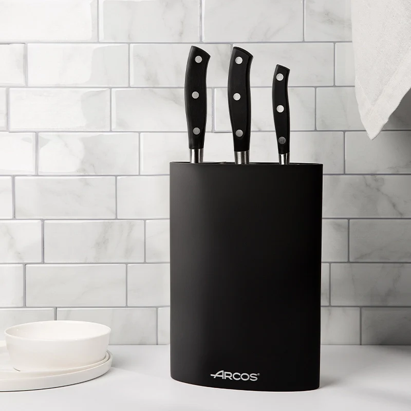 Soporte Ovalado Color Negro 220 x 160 x 65 mm