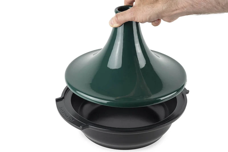Plat à tajine Peugeot Atlas en céramique vert forêt diamètre 30cm