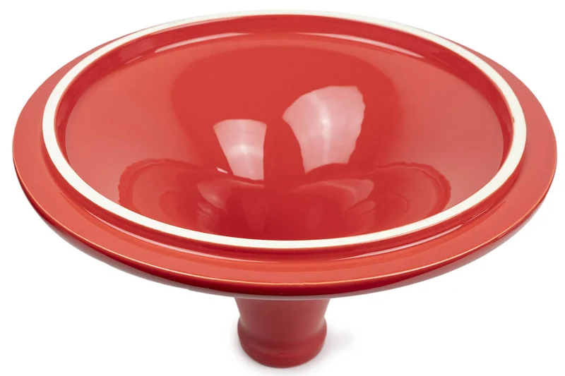 Plat à tajine Peugeot Atlas en céramique rouge diamètre 30cm