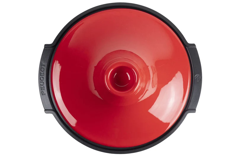 Plat à tajine Peugeot Atlas en céramique rouge diamètre 30cm