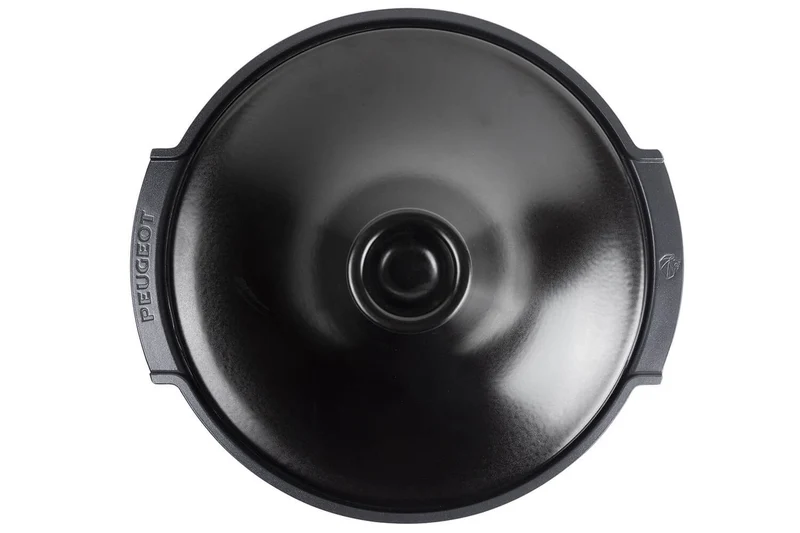 Plat à tajine Peugeot Atlas en céramique noir satin diamètre 30cm