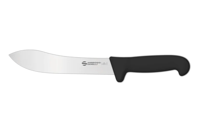 Couteau de boucher professionnel Ambrogio Sanelli Supra noir
