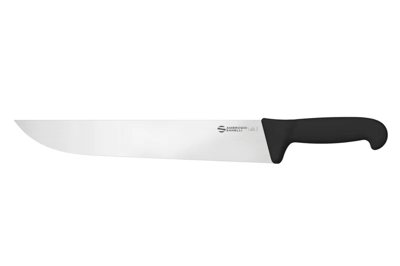 Couteau de boucher professionnel Ambrogio Sanelli Supra noir