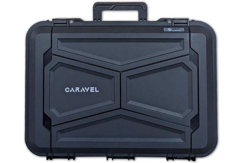 Valise à couteaux Ambrogio Sanelli Caravel Compact 9 couteaux Supra + 5 accessoires