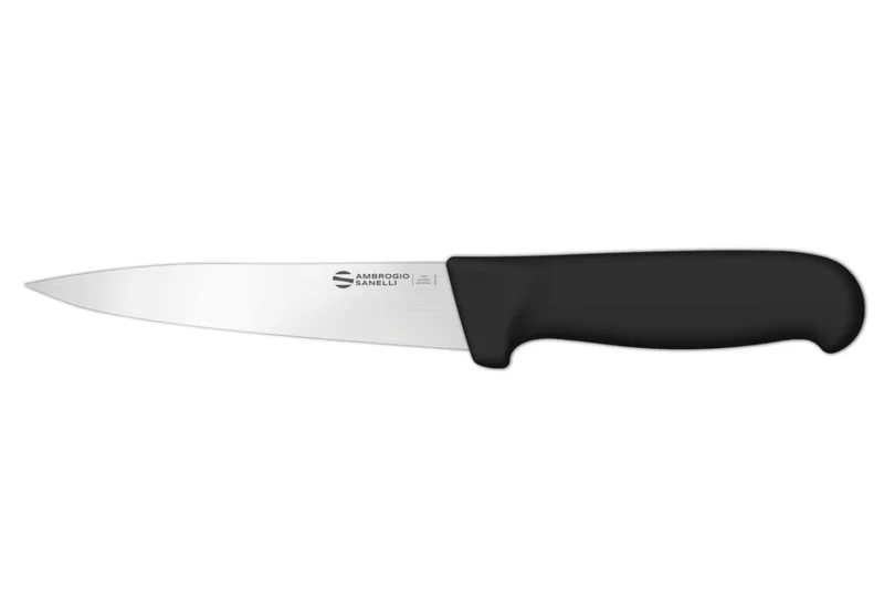 Couteau à piquer professionnel Ambrogio Sanelli Supra noir