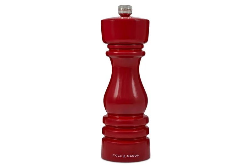 Moulin à sel Cole & Mason London rouge gloss 18cm