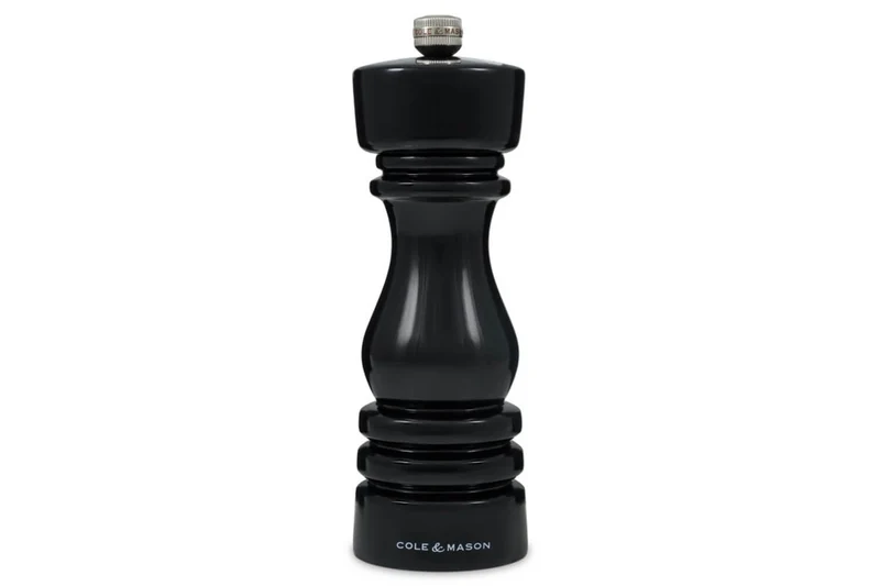 Moulin à sel Cole & Mason London noir gloss 18cm