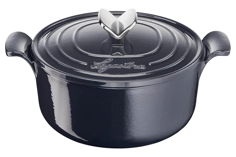 Cocotte Lagostina Tradizione en fonte émaillée 22cm