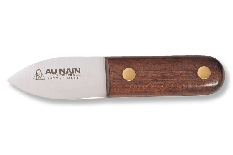 Couteau à huîtres Au Nain Crapaud lame acier inoxydable 6cm