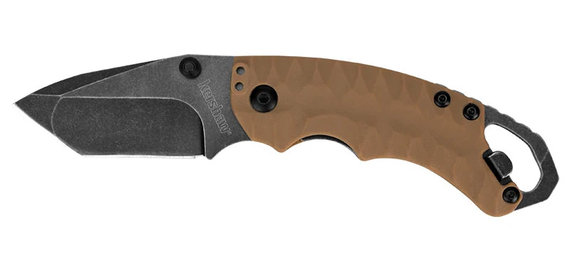 Couteau Pliant Shuffle II Tan Kershaw