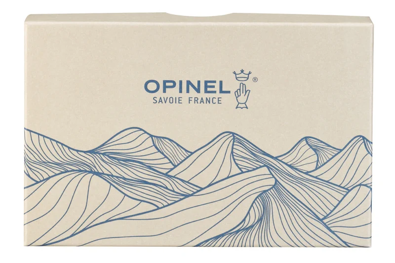 Couteau pliant Opinel Tradition Luxe Cime n°09 lame 9cm manche érable + frêne + noyer