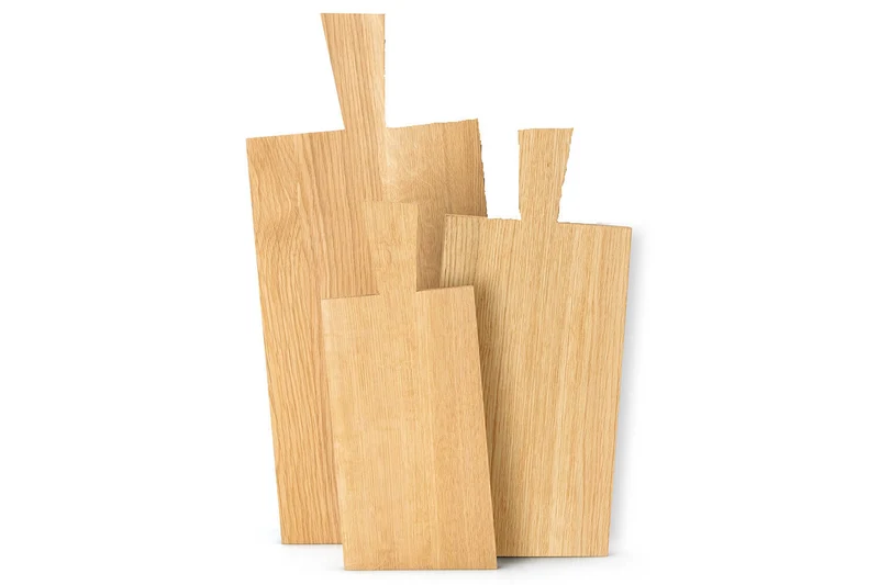 Planche apéritive Continenta en bois de chêne 39x17x2cm