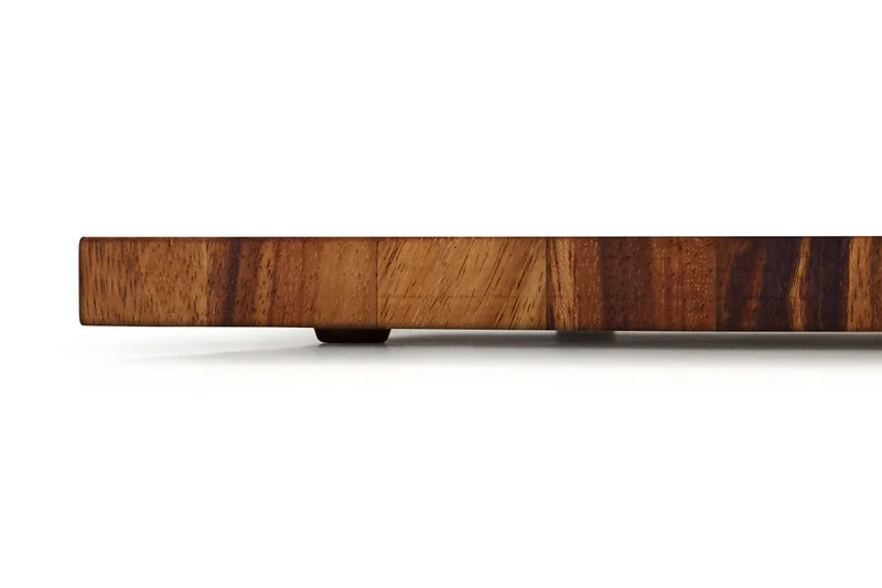 Planche à découper Continenta en bois d'acacia 54x29x2,5cm
