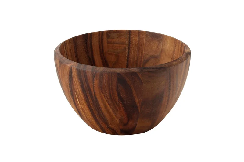 Saladier Continenta en bois d'acacia Ø30x18cm