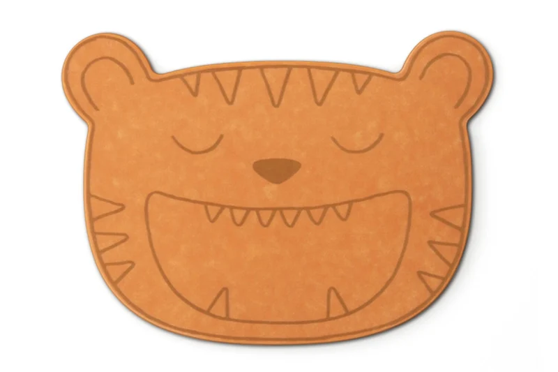 Planche pour enfants Continenta tigre en duracore 23,3x17x0,6cm
