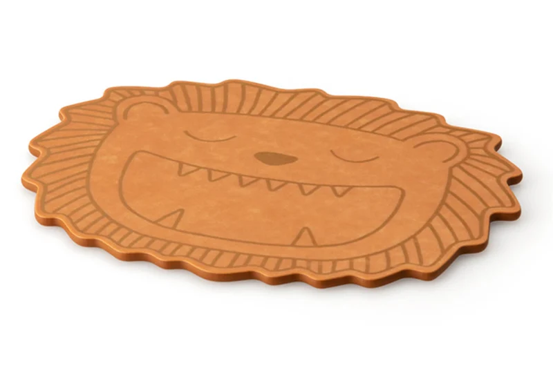Planche pour enfants Continenta lion en duracore 23,3x17x0,6cm