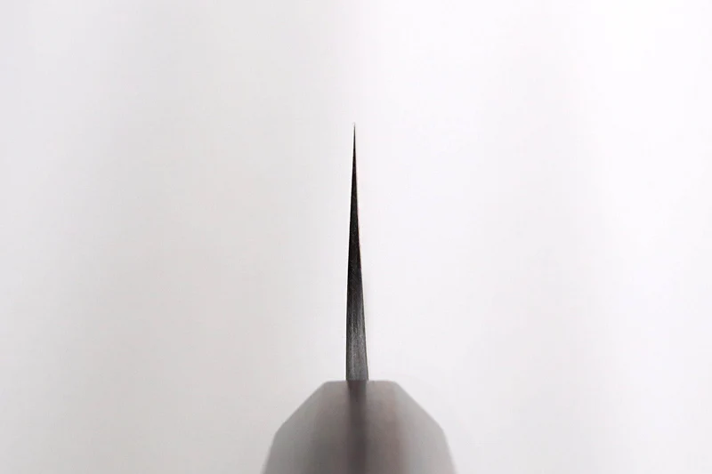 Couteau de chef 23cm japonais artisanal Hatsukokoro Yorokobi Kurouchi Damas