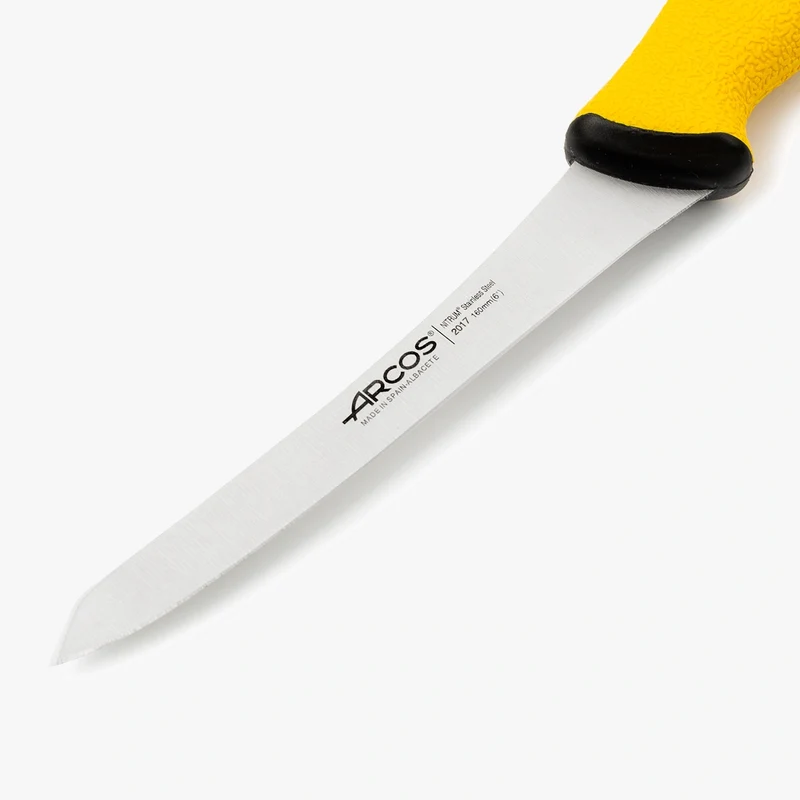 Cuchillo Deshuesador Semi Rígido Serie Dúo Pro 160 mm Punta Biselada