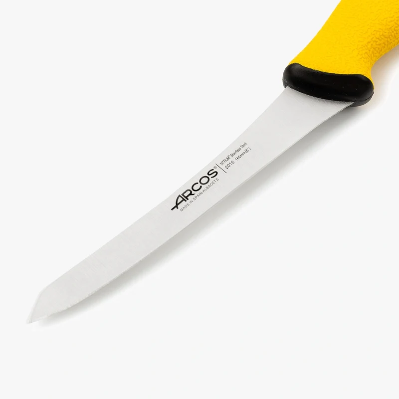Cuchillo Deshuesador Rígido Serie Dúo Pro 160 mm Punta Biselada