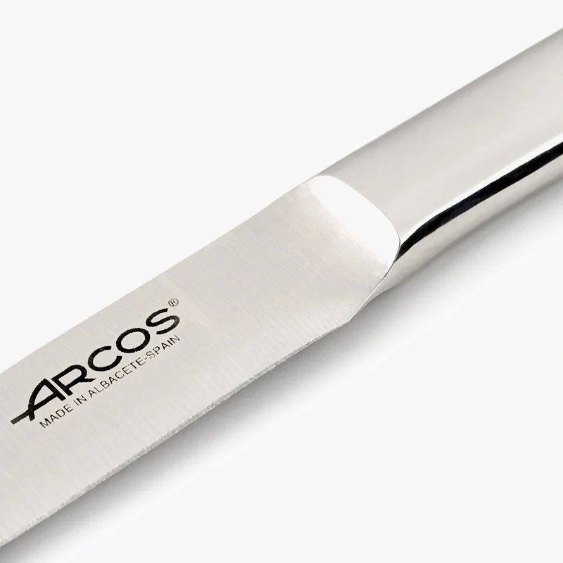 Cuchillo Chuletero Monoblock Filo Liso 110 mm