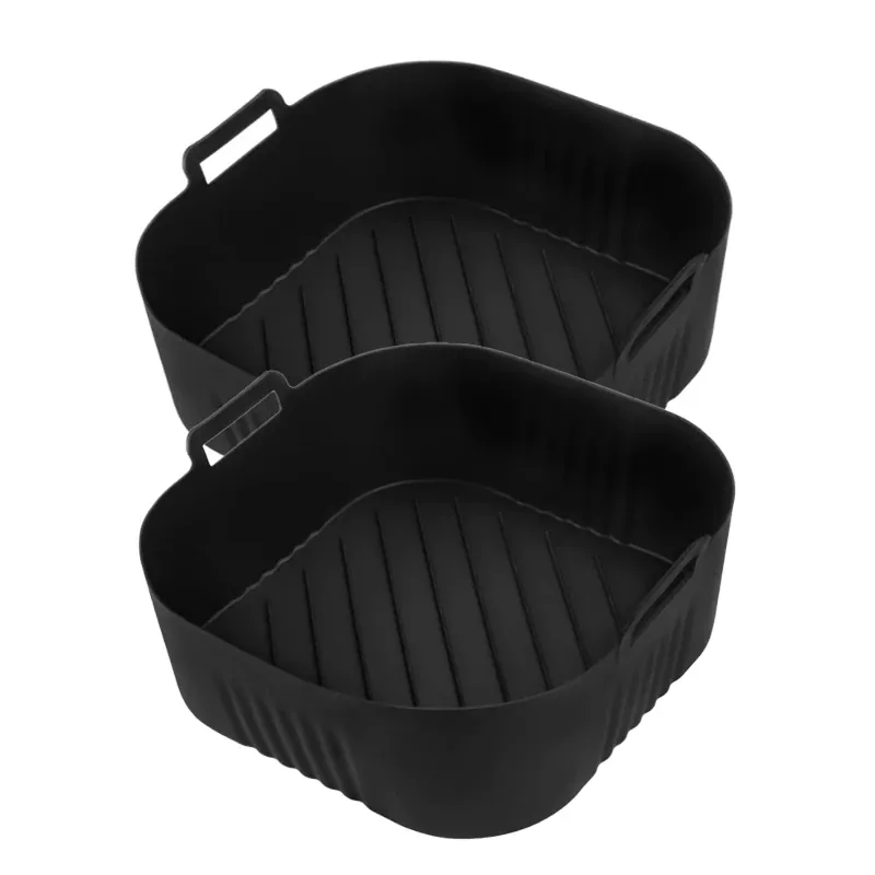 Moule Silicone Air Fryer Réutilisable Carré 23 cm pour 62L