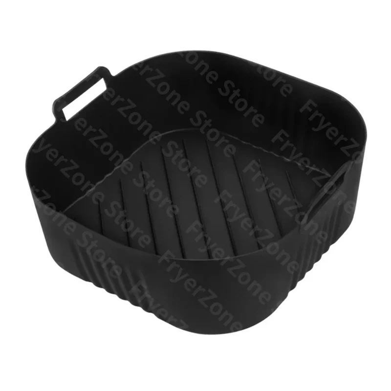 Moule Silicone Air Fryer Réutilisable Carré 23 cm pour 62L