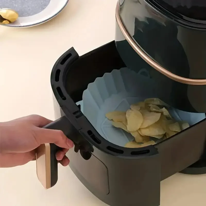 Moule Silicone Air Fryer Réutilisable - Lot de 2 Pièces