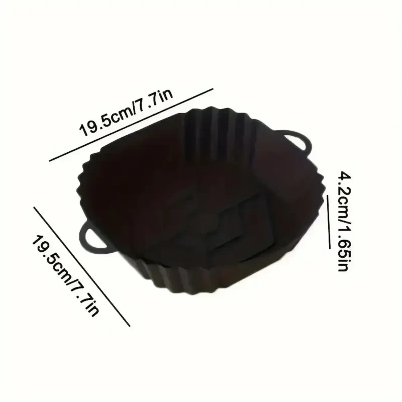 Moule Silicone Air Fryer Réutilisable - Lot de 2 Pièces