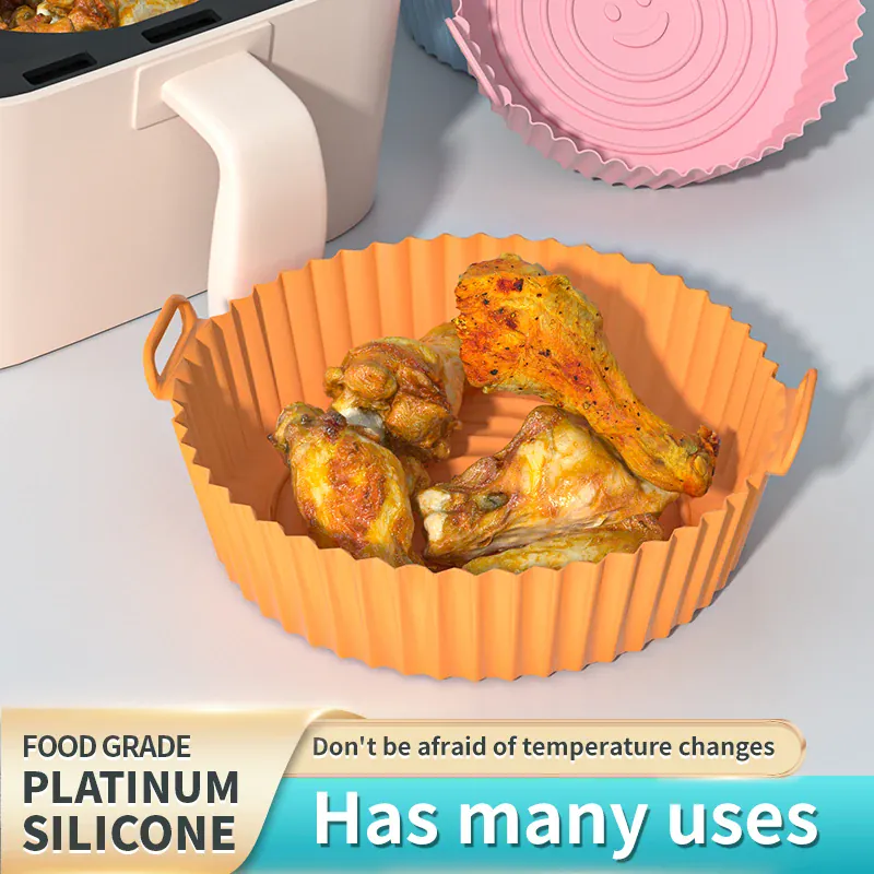 Moule Silicone Air Fryer Rond Réutilisable 25 cm - Lot de 1