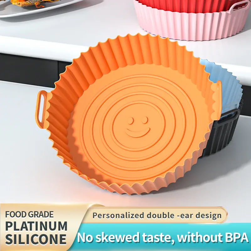 Moule Silicone Air Fryer Rond Réutilisable 25 cm - Lot de 1