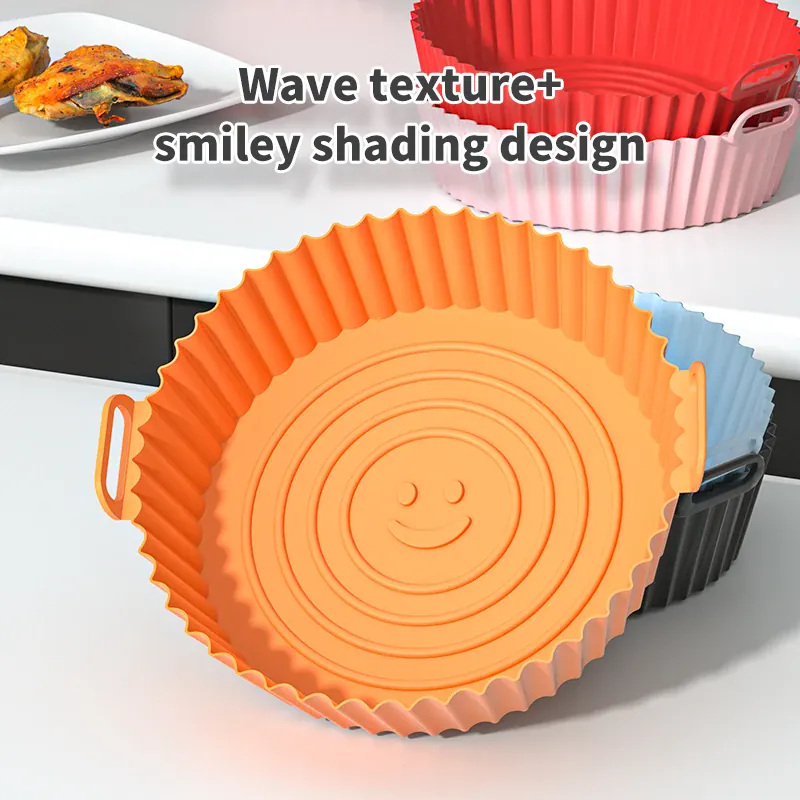 Moule Silicone Air Fryer Rond Réutilisable 25 cm - Lot de 1