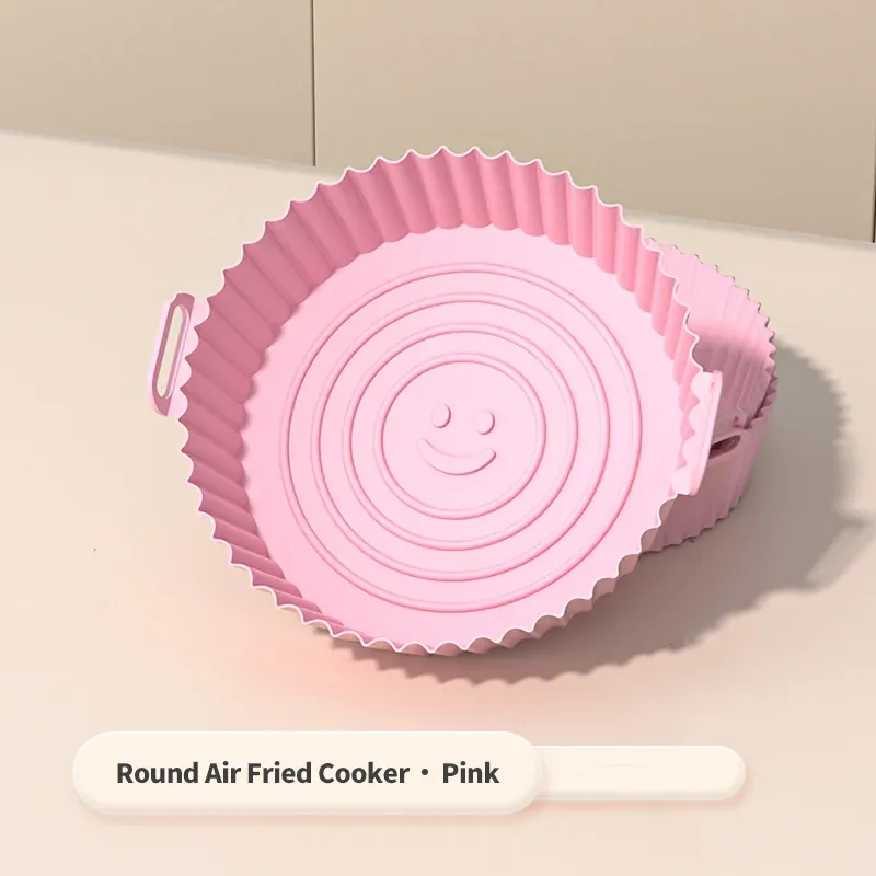 Moule Silicone Air Fryer Rond Réutilisable 25 cm - Lot de 1