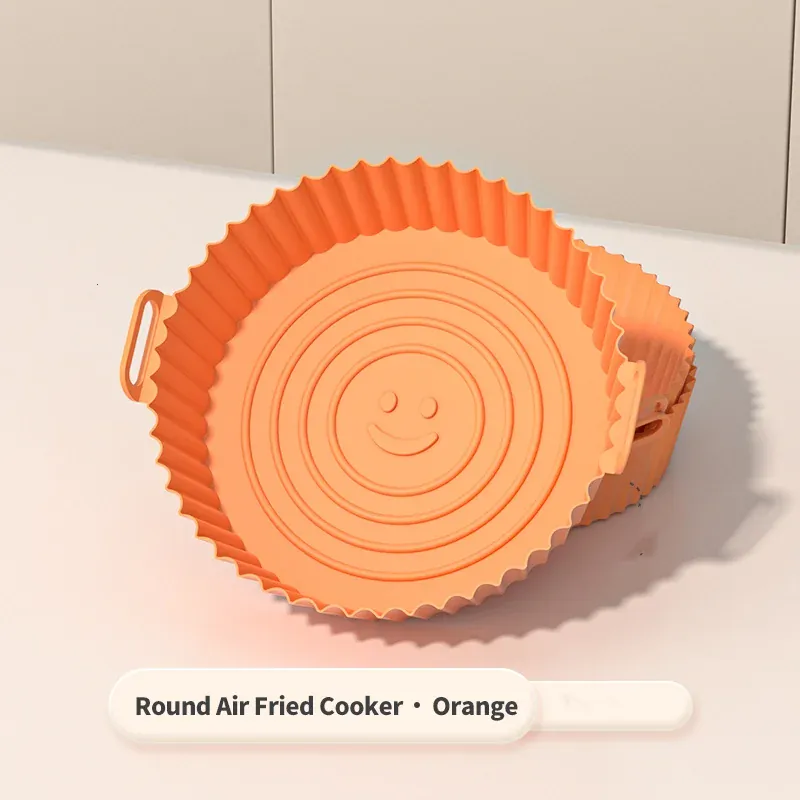 Moule Silicone Air Fryer Rond Réutilisable 25 cm - Lot de 1