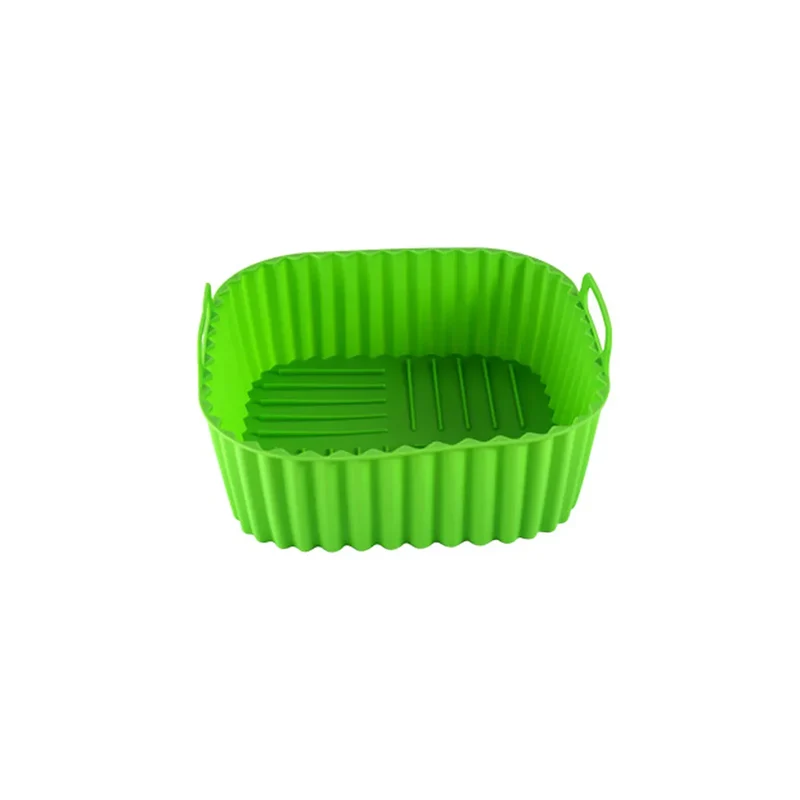 Moule Silicone Air Fryer Réutilisable Carré Haute Température