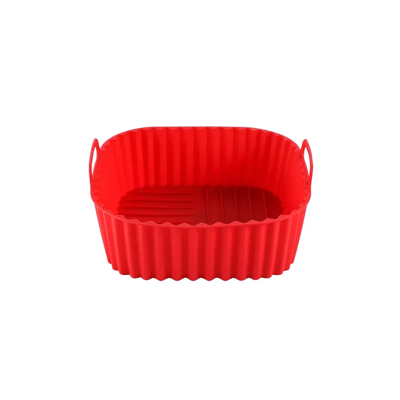Moule Silicone Air Fryer Réutilisable Carré Haute Température