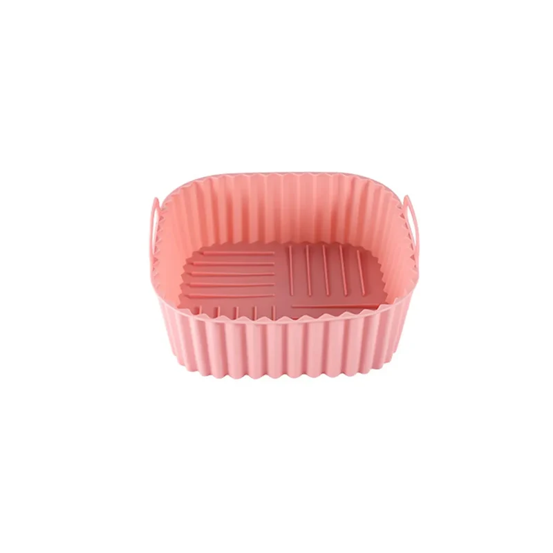 Moule Silicone Air Fryer Réutilisable Carré Haute Température