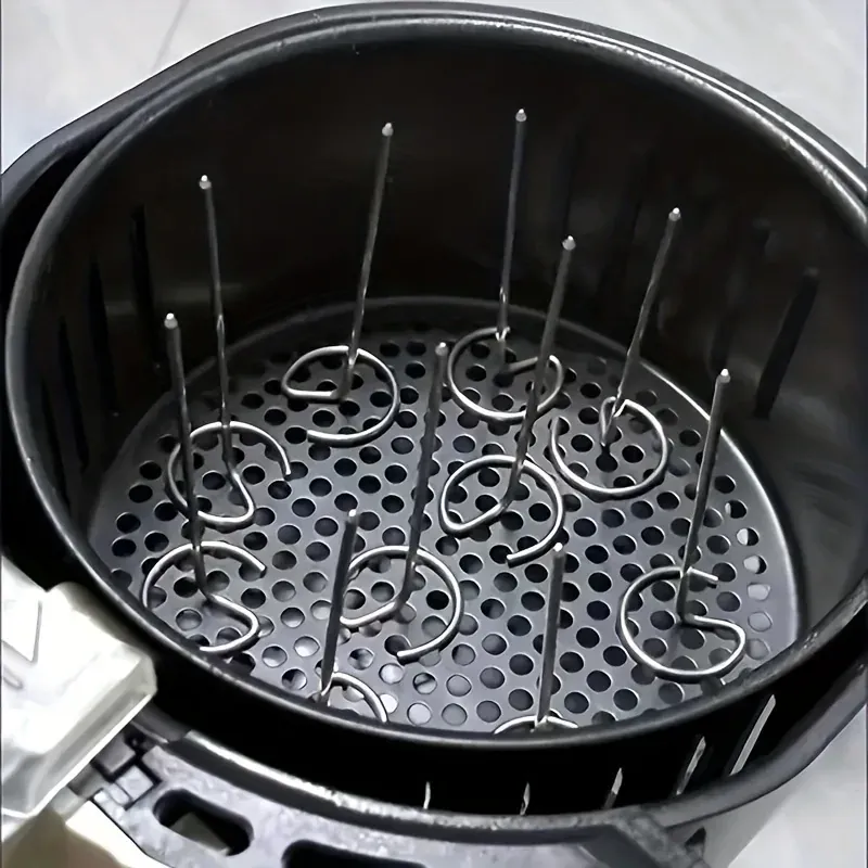Kit Accessoires Grille Inox Air Fryer - Lot de 10 Pièces 304 inox