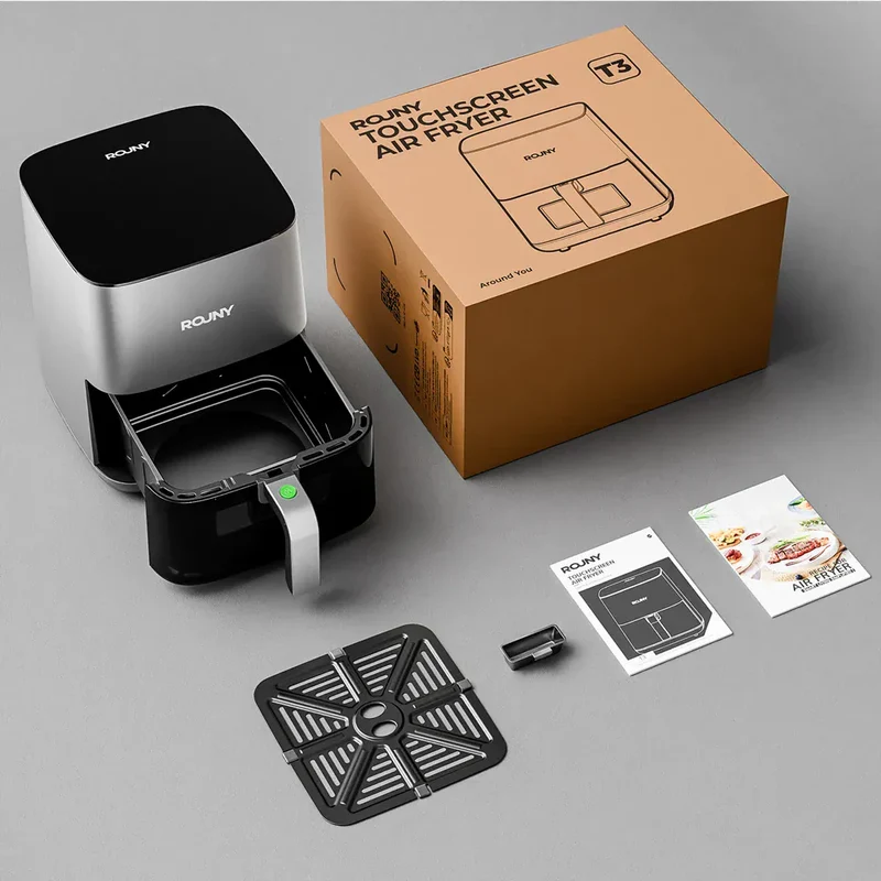 Air Fryer 5L Écran Tactile Hublot Visible 1700W