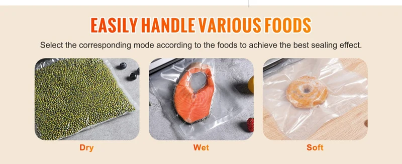 Machine Sous Vide Multifonctionnelle avec Cutter et Rouleau de Stockage