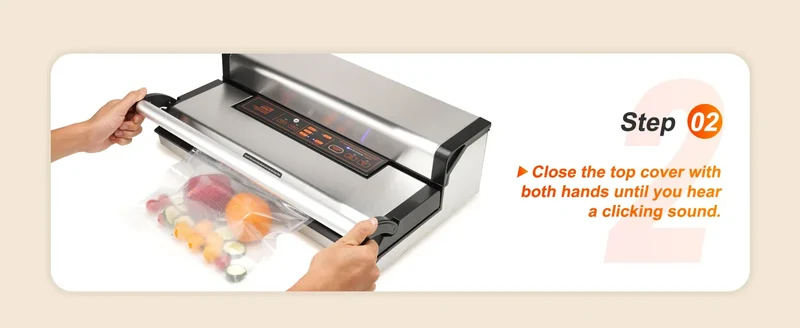 Machine Sous Vide Multifonctionnelle avec Cutter et Rouleau de Stockage