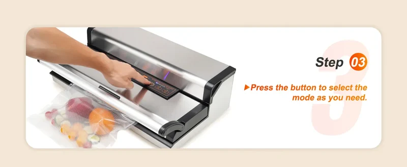 Machine Sous Vide Multifonctionnelle avec Cutter et Rouleau de Stockage