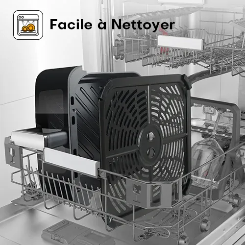 Air Fryer 11L 2000W Écran Tactile et Hublot Visible