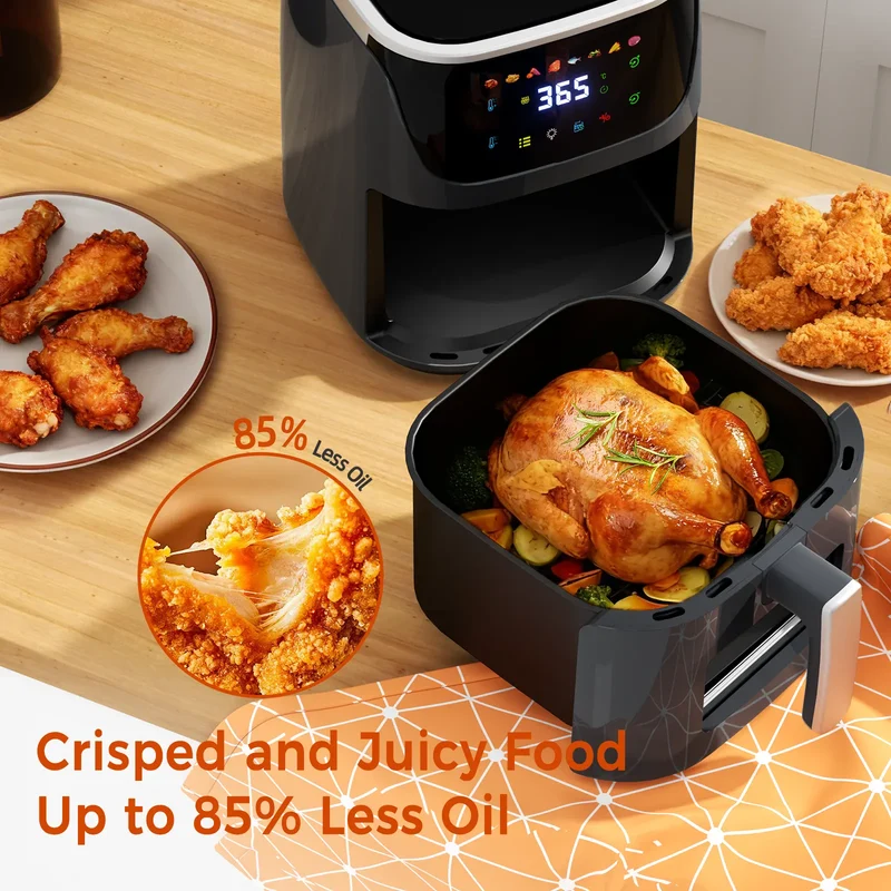 Friteuse Sans Huile 7L 200°C Écran Tactile 8 Programmes