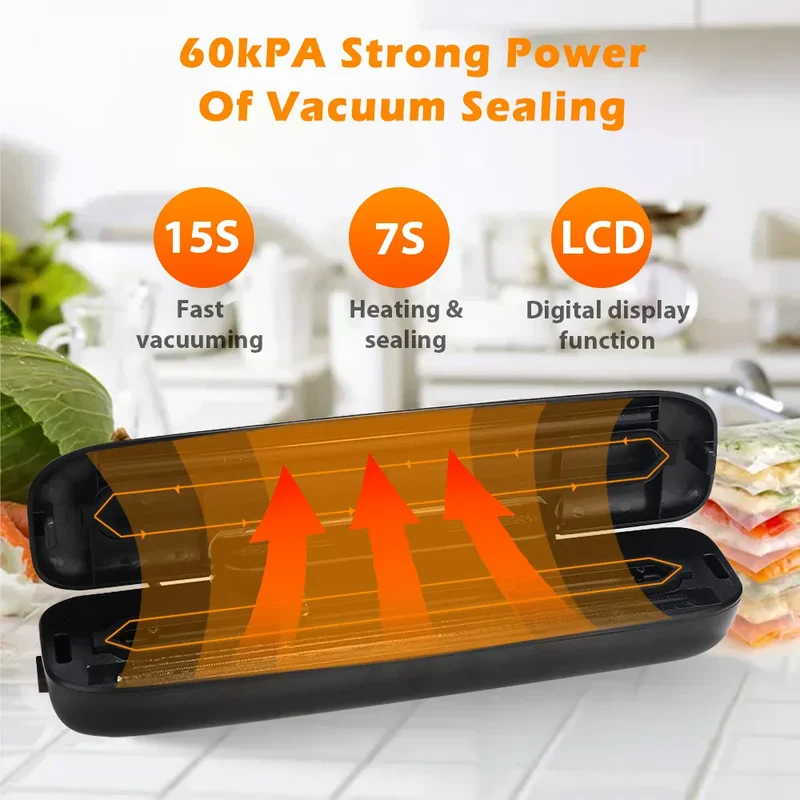 Machine Sous Vide Alimentaire 120W avec 10 Sacs Offerts