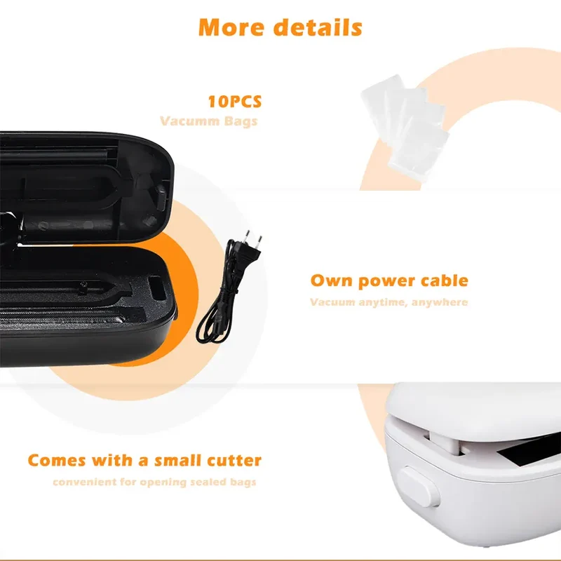 Machine Sous Vide Alimentaire 120W avec 10 Sacs Offerts