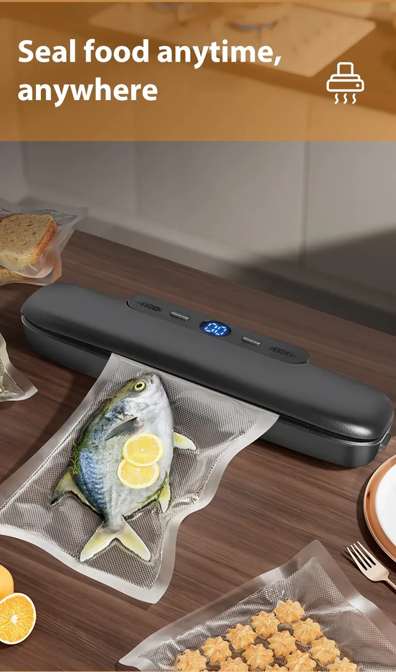 Machine Sous Vide Alimentaire 120W avec 10 Sacs Offerts