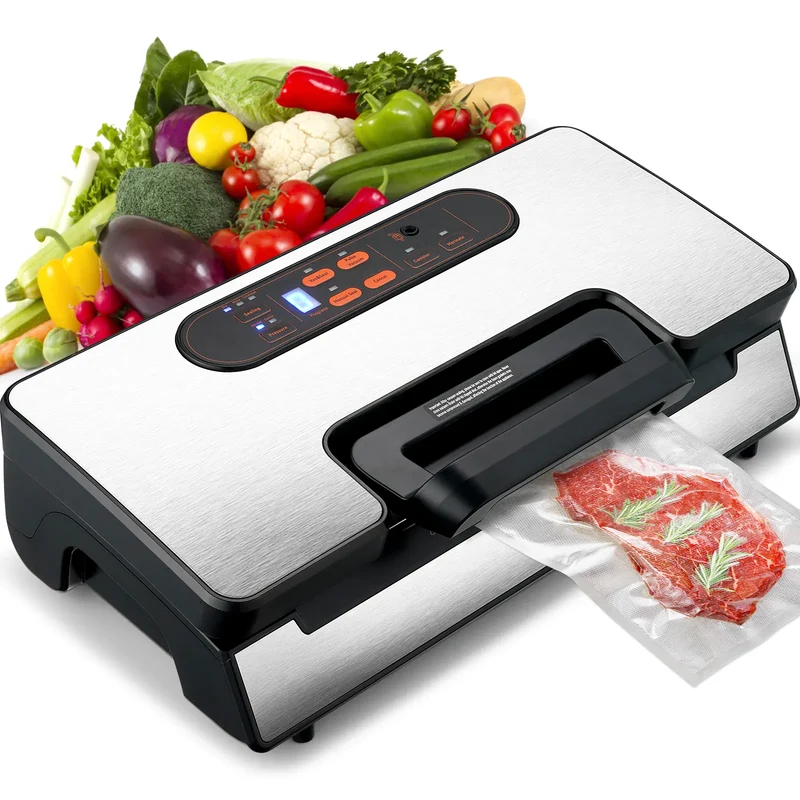 Machine Sous Vide Alimentaire 130W 90 kPa avec 10 Sacs Offerts