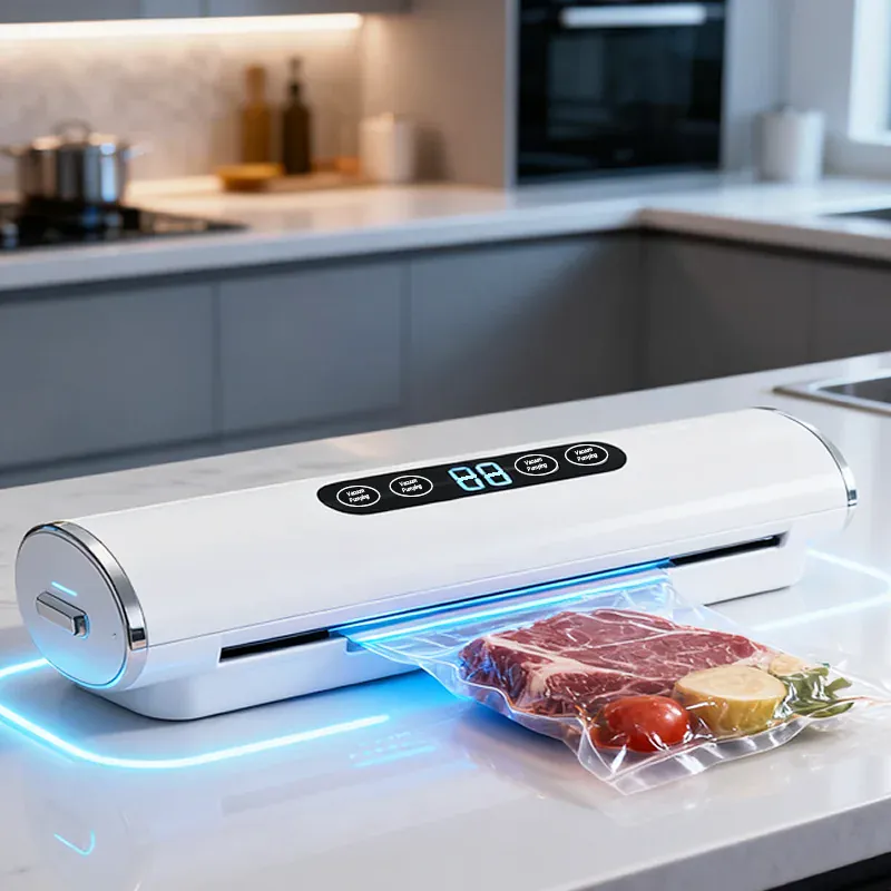 Machine Sous Vide Alimentaire avec Écran LED - Scelleuse Électrique